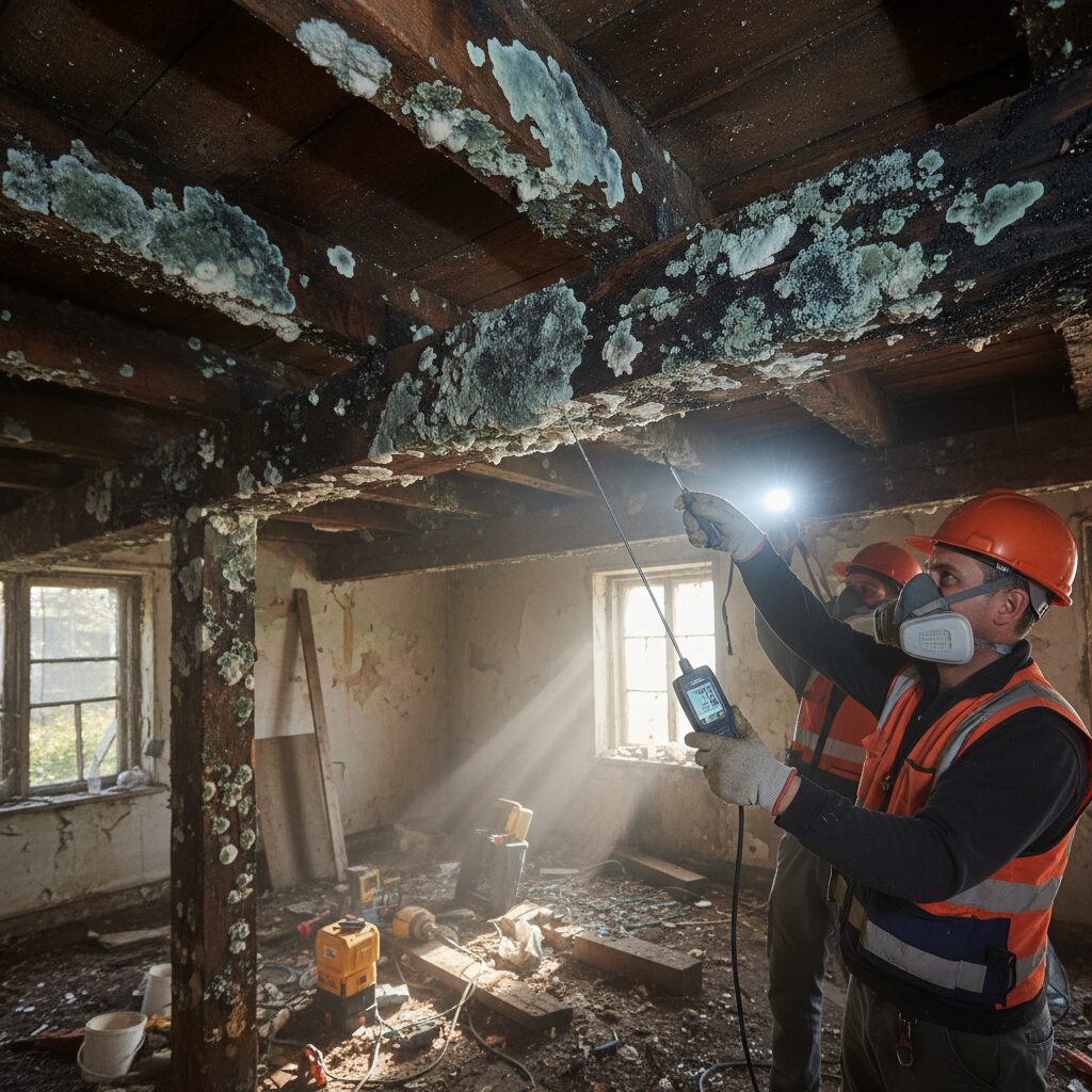 découvrez comment identifier la mérule grâce à l'odeur d'humidité et aux indices cachés pour protéger votre maison efficacement.