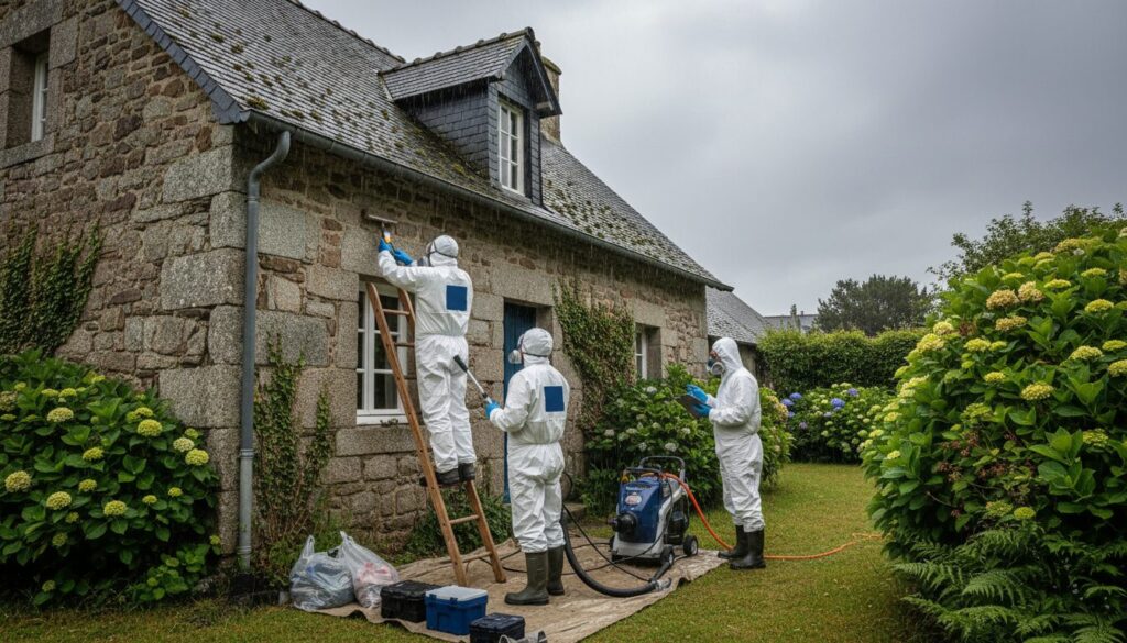 entreprise spécialisée dans la lutte contre la mérule à brest, offrant des interventions adaptées au climat breton pour protéger efficacement votre habitation.