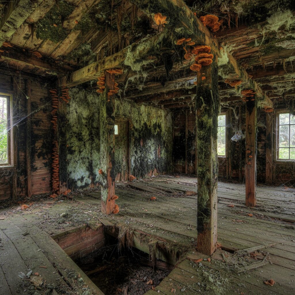 analyse approfondie de l’impact de la mérule sur la structure et la sécurité des bâtiments, comprenant les risques, les méthodes de détection et les solutions de traitement efficaces.