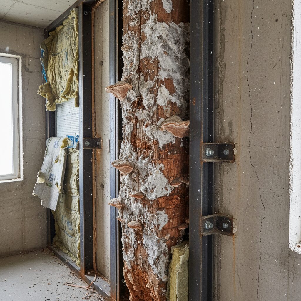 analyse approfondie de l’impact de la mérule sur la structure et la sécurité des bâtiments, avec des solutions pour prévenir et traiter ce problème.