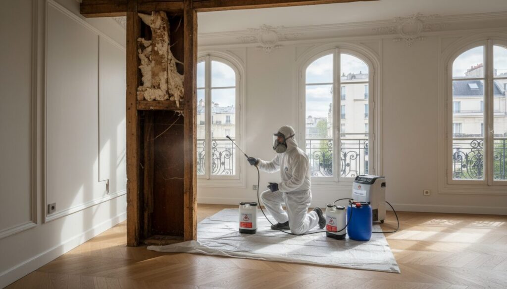 expert en traitement de la mérule à boulogne-billancourt, nous proposons des solutions efficaces pour éradiquer ce champignon destructeur et protéger votre habitat.