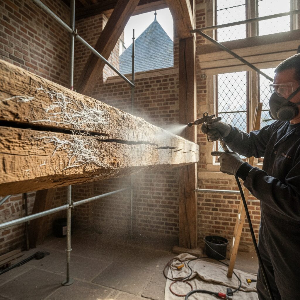 découvrez nos solutions efficaces de traitement mérule à lille pour protéger et préserver les habitations flamandes contre ce champignon destructeur.