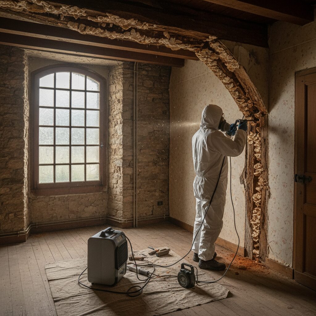 découvrez les risques liés à la mérule dans les habitats anciens à saint-étienne et les solutions de traitement pour protéger votre logement efficacement.