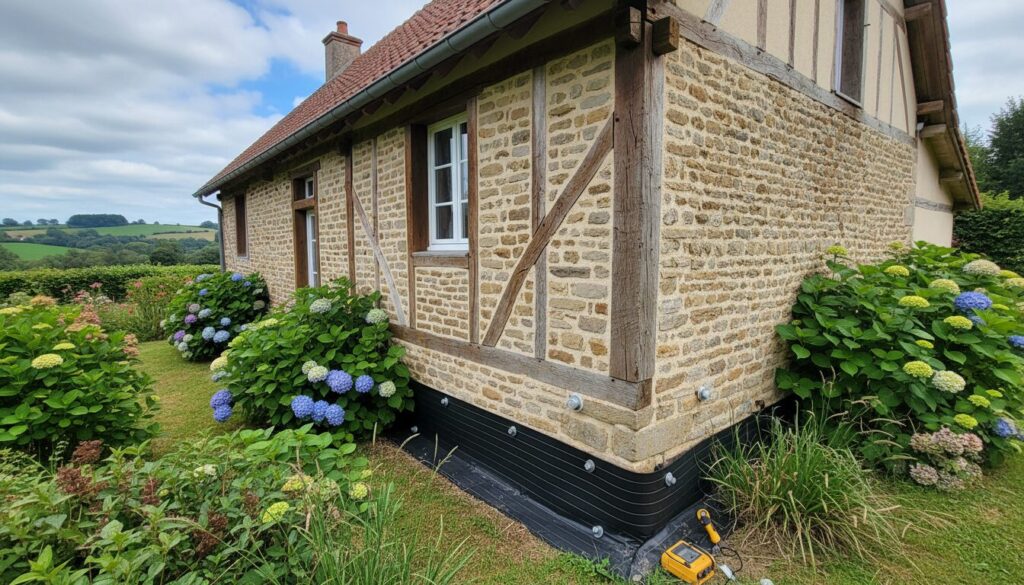 entreprise spécialisée dans la lutte contre la mérule en vendée, protégeant efficacement les maisons rurales contre ce champignon destructeur.