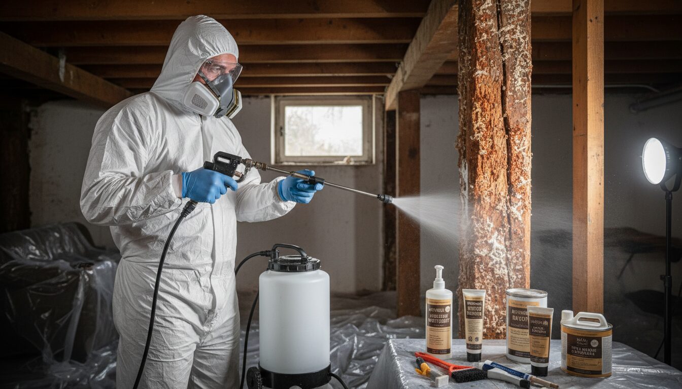 découvrez les solutions professionnelles pour le traitement de la mérule : produits et méthodes les plus efficaces pour éradiquer ce champignon destructeur.